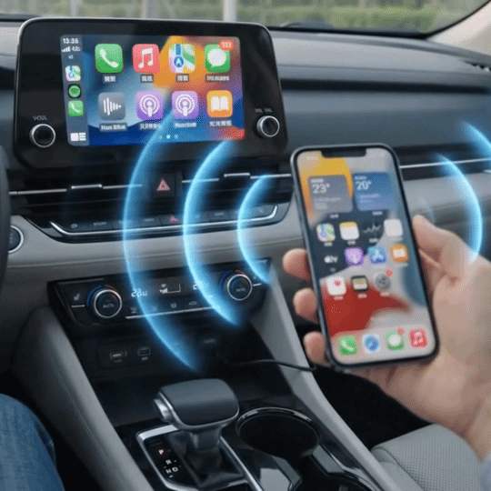 Wireless CarPlay connection
